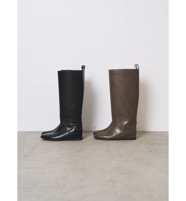 ELENDEEK「IN HEEL LONG BOOTS」|ロングブーツ|