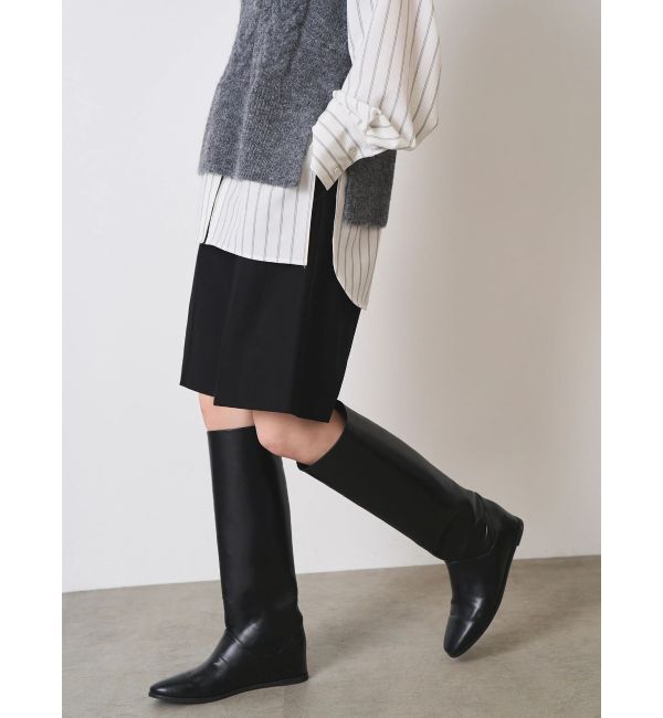 ELENDEEK「IN HEEL LONG BOOTS」|ロングブーツ|