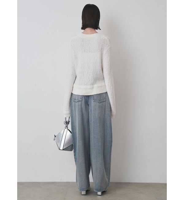 ELENDEEK「TAPE YARN TWEED KT CD」|カーディガン|