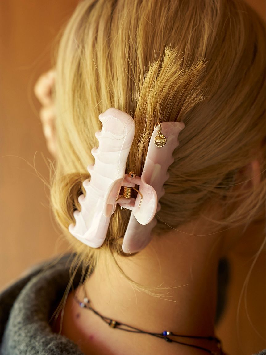 emmi atelier「ビッグヘアクリップ」|ヘアバンド|PNK