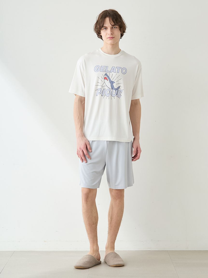 GELATO PIQUE HOMME「【HOMME】【接触冷感】レーヨンシャークハーフパンツ」|その他|