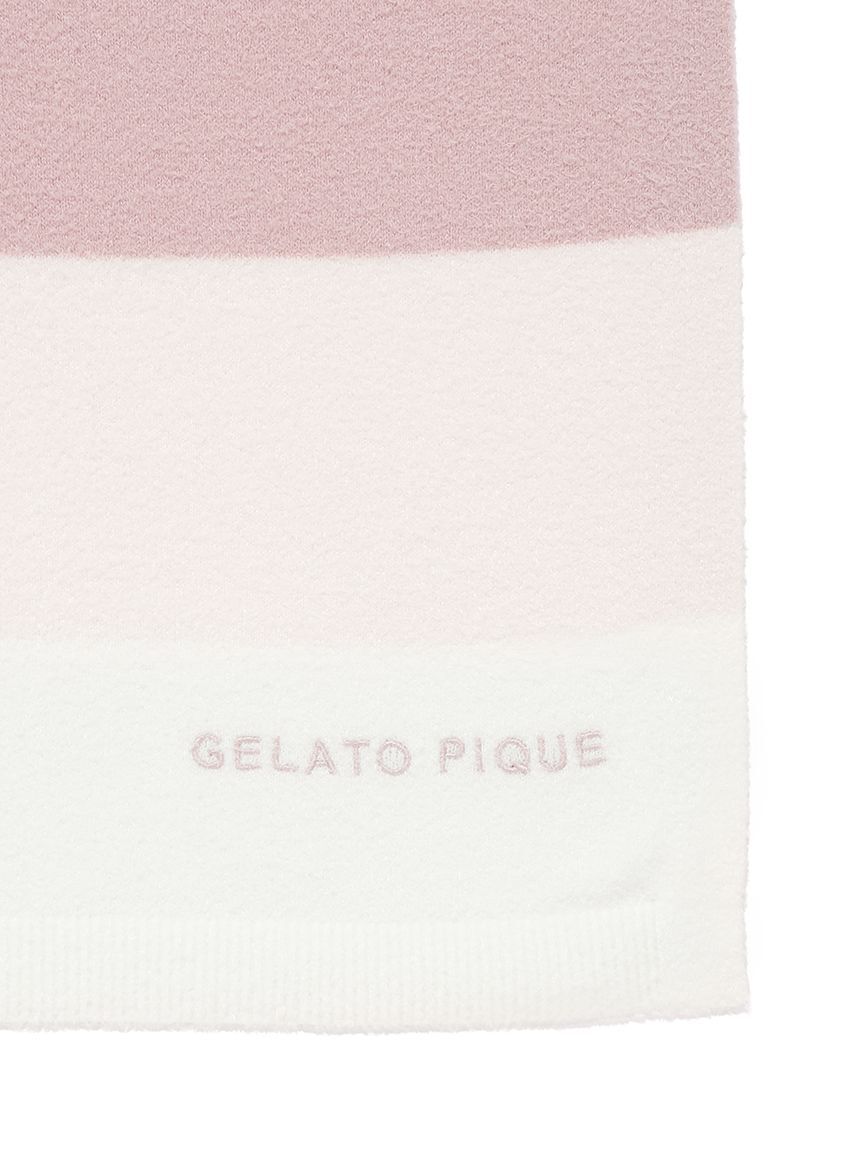 gelato pique「スムーズィー3ボーダーブランケット」|ブランケット|