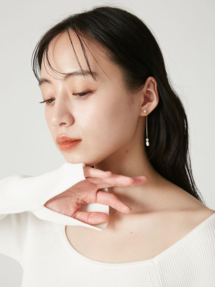 FRAY I.D「カーブラインピアス」|ピアス|