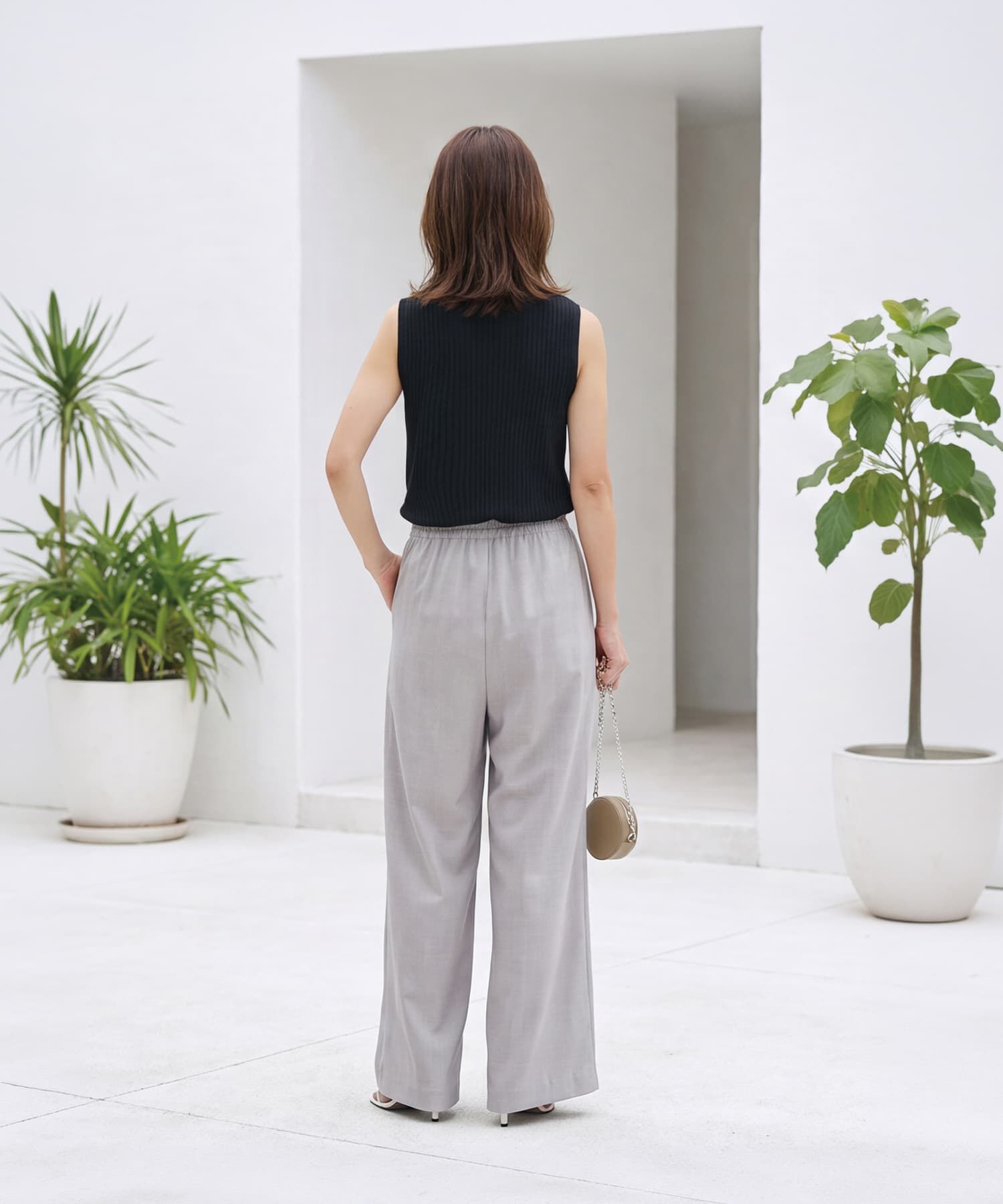 STYLE DELI「【selection】キレイな薄手涼感コンフォートワイドパンツ」|その他|