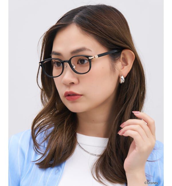  「Disney Collection created by Zoff &ldquo;BAYMAX&rdquo; ウェリントン型 メガネ | レンズ交換券付」|メガネ|