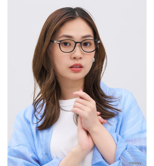  「Disney Collection created by Zoff &ldquo;BAYMAX&rdquo; ウェリントン型 メガネ | レンズ交換券付」|メガネ|