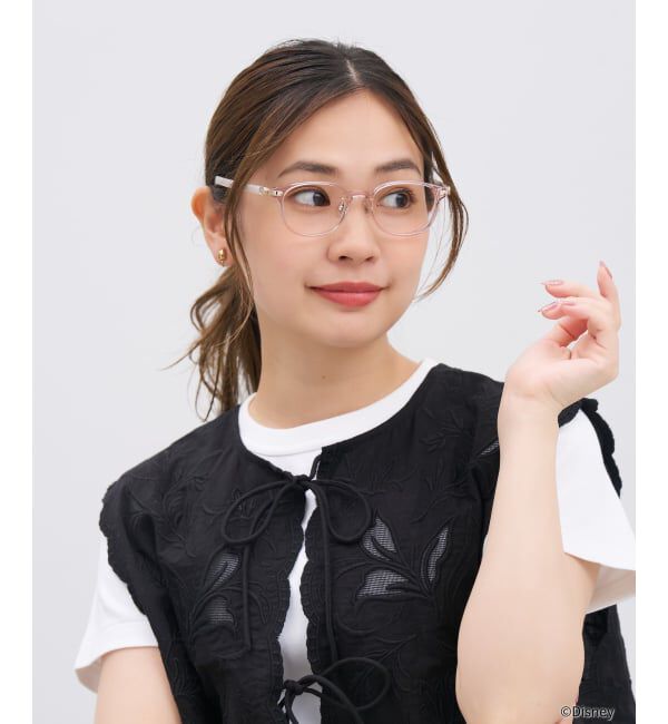  「Disney Collection created by Zoff &ldquo;BAYMAX&rdquo; ウェリントン型 メガネ | レンズ交換券付」|メガネ|