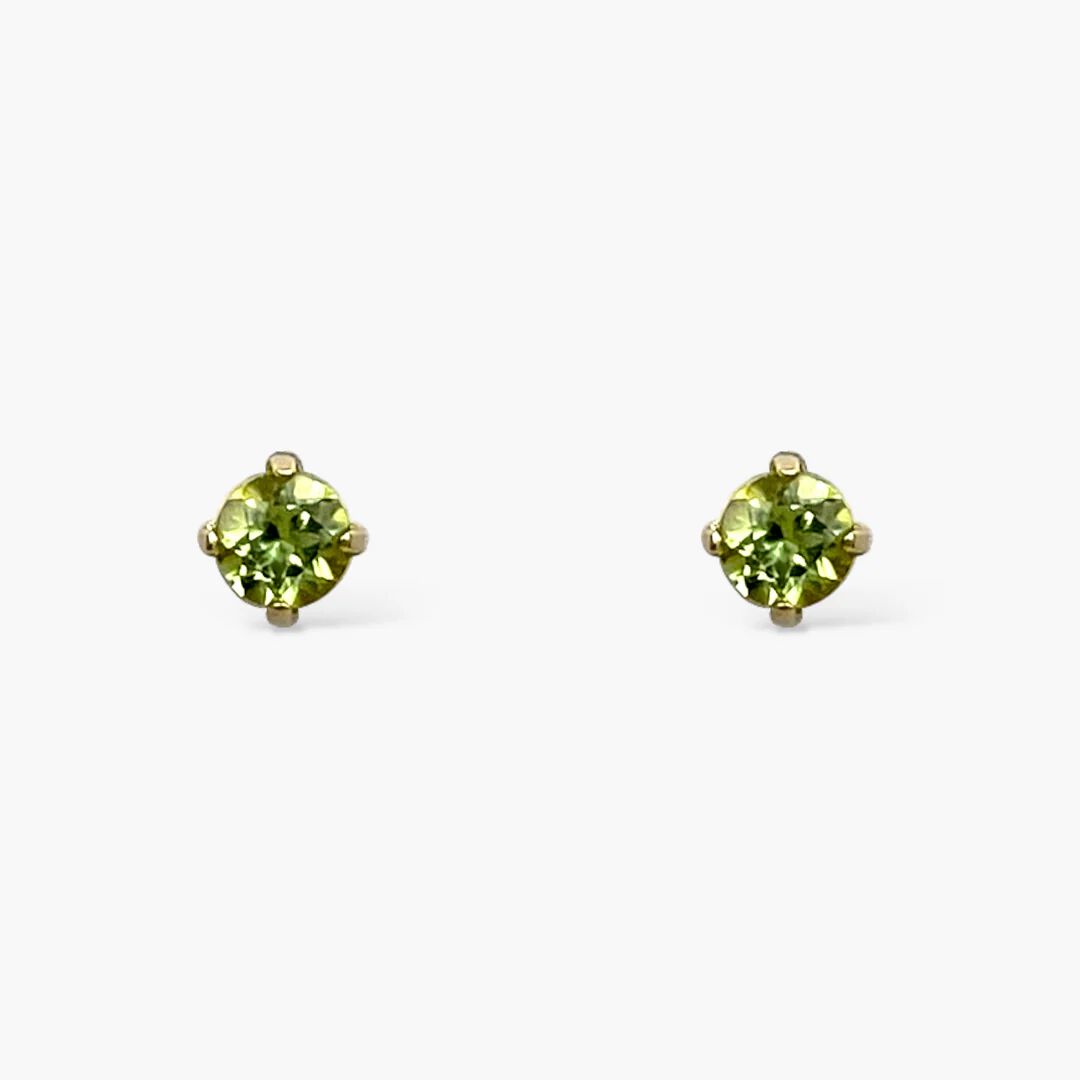 KAORU「スペクトラム ピアス／K10イエローゴールド ペリドット」|ピアス|
