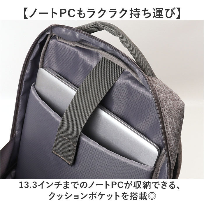 BACKYARD FAMILY「anello GRANDE リュック 通販 アネログランデ GIN1081 リュックサック」|リュック|