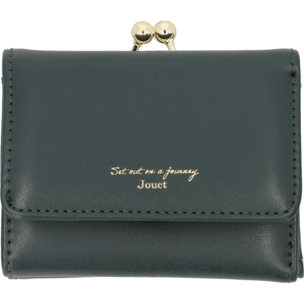 BACKYARD FAMILY「がま口財布 通販 JOUET ジョエット ミニ財布 財布 さいふ 合成皮革 コンパクト 小銭入れ」|財布|グリーン3