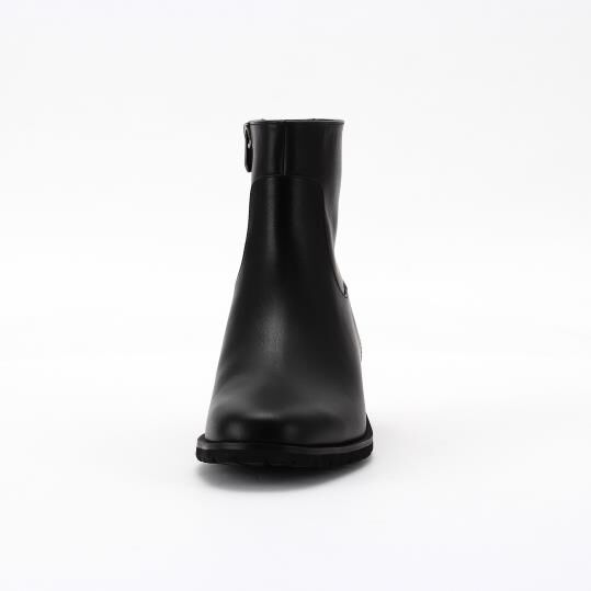 銀座かねまつ「LSFM2579STEBLK 【本革】【防水】アクアベルショートブーツ」|ショートブーツ|