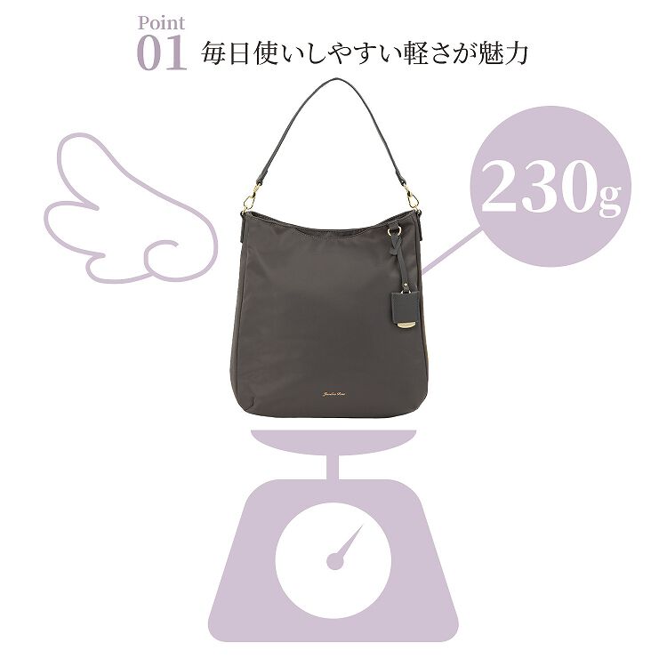  「Jewelna Rose ルフィーヌ・トラベルバッグ 2wayショルダーバッグ 16342」|ショルダー・メッセンジャー|