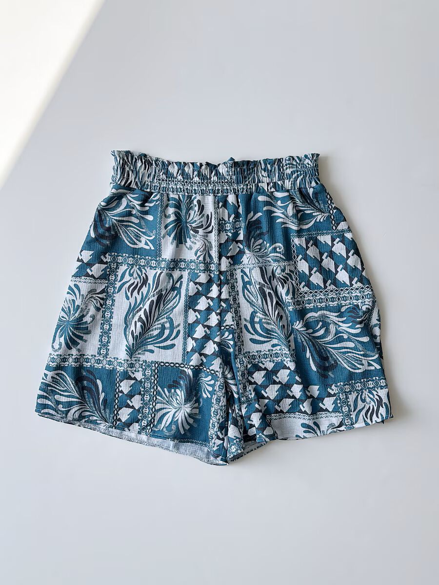 Riberce「【新作リゾートウェア】ミックスエスニック柄ショートパンツ」|その他|