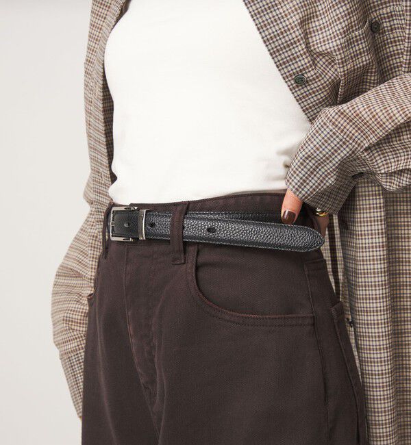 UNITED ARROWS green label relaxing「ステッチ メタルサルカン ベルト 2」|ベルト|