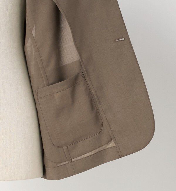 UNITED ARROWS green label relaxing「A+ air TWトロピカル 無地 2B リラックス 2P セットアップ ジャケット -ウォッシャブル・通気性-」|テーラードジャケット|