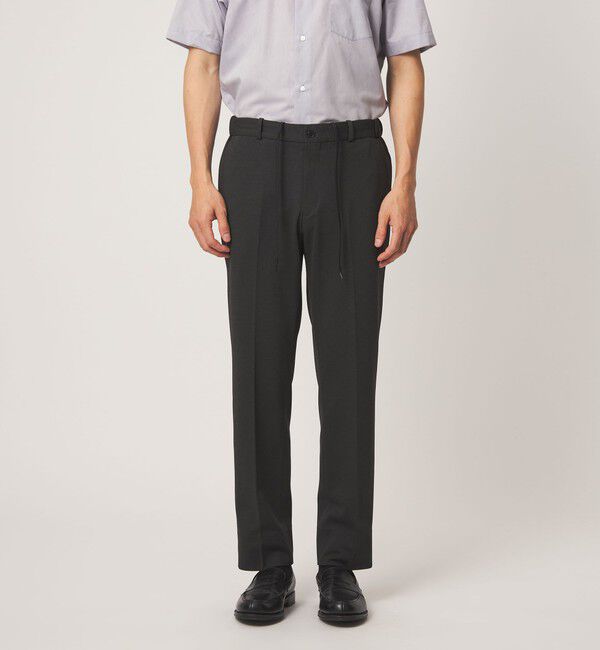 UNITED ARROWS green label relaxing「A+ air オックスジャージ スタンダード NP セットアップ パンツ スラックス -ウォッシャブル・ストレッチ・」|スラックス|