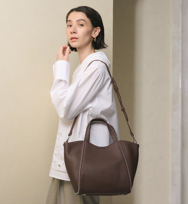 BEAUTY&YOUTH UNITED ARROWS「ボールチェーン トートバッグ -2WAY-」|トートバッグ|DK.BROWN