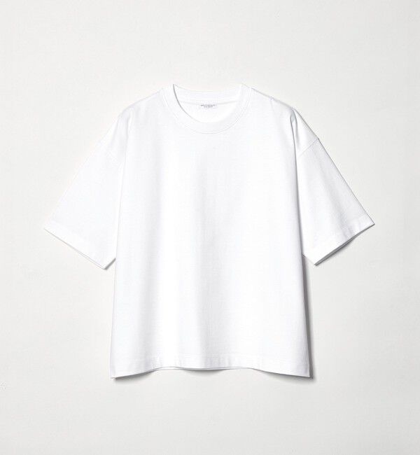 BEAUTY&YOUTH UNITED ARROWS「【WEB限定】ヘビーウエイト バレル クロップド Tシャツ」|Tシャツ・カットソー|WHITE