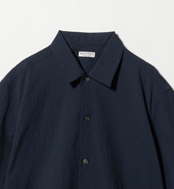 BEAUTY&YOUTH UNITED ARROWS「ヨウリュウ キャンプカラー シャツ FORM型 吸水速乾 通気性」|シャツ・ブラウス|