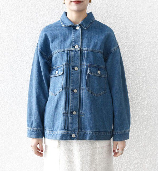 SHIPS any「SHIPS any:〈洗濯機可能〉デニム ジャケット［SHIPS any DENIM］」|デニムジャケット|