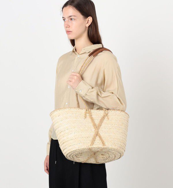 TOMORROWLAND GOODS「LA LISTE TUNISIENNE EVERYDAY MEDIUM バスケット」|かごバッグ|