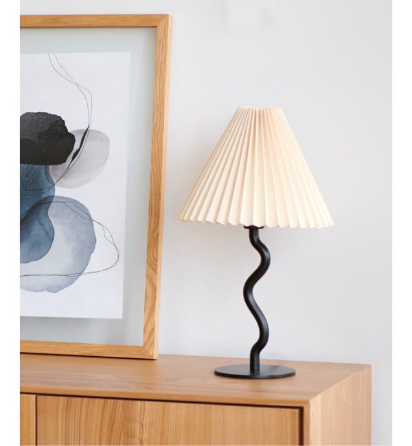 journal standard Furniture「WAVY TABLE LAMP　ウェービー テーブル ランプ 電球付属」|その他|