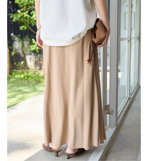 SLOBE IENA「《3サイズ展開/シリーズあり/追加2》フィブリルマーメイドフレアスカート」|スカート|