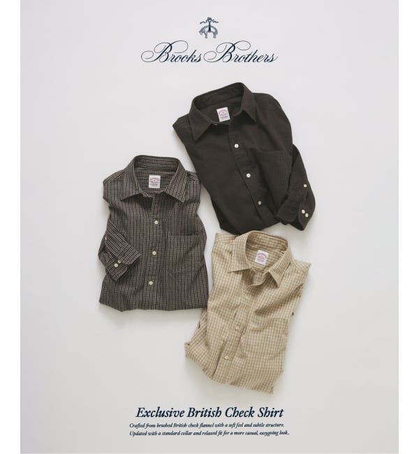JOURNAL STANDARD「Brooks Brothers / ブルックス ブラザーズ 別注 RC チェック シャツ」|シャツ・ブラウス|
