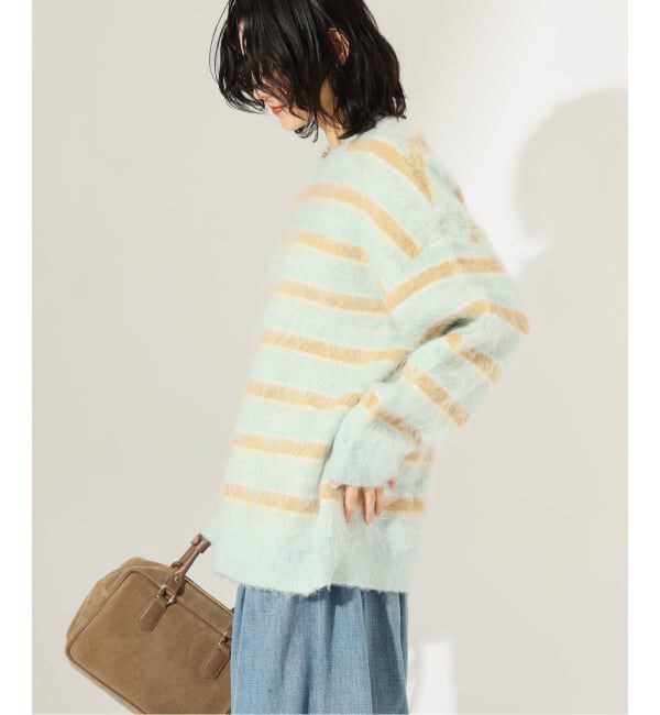 JOURNAL STANDARD「《新色あり/WEB限定追加予約》マルチボーダーシャギーニット」|ニット・セーター|