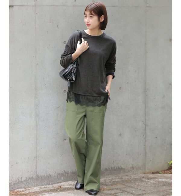 JOURNAL STANDARD relume「《予約》［2枚セット］3WAYレースヘムレイヤードプルオーバー」|ニット・セーター|