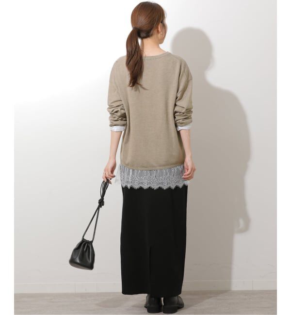JOURNAL STANDARD relume「《予約》［2枚セット］3WAYレースヘムレイヤードプルオーバー」|ニット・セーター|