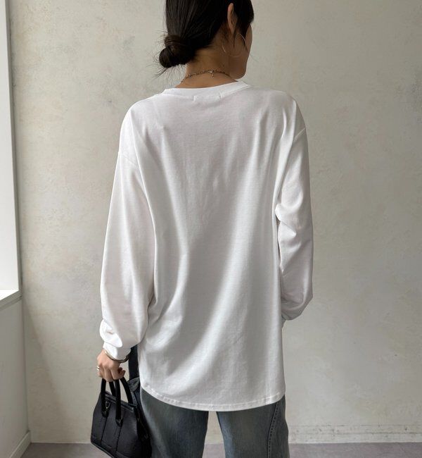  「AURORESサガラ刺繍ロゴロンTEE」|Tシャツ・カットソー|