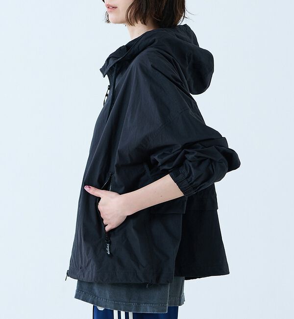 Rouge vif「【WILD THINGS / ワイルドシングス】RURAL HOOD JACKE」|その他|ブラック