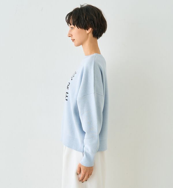 Rouge vif「【2026SS新作】ジャガードロゴニット ENTOURE DE CALME」|ニット・セーター|