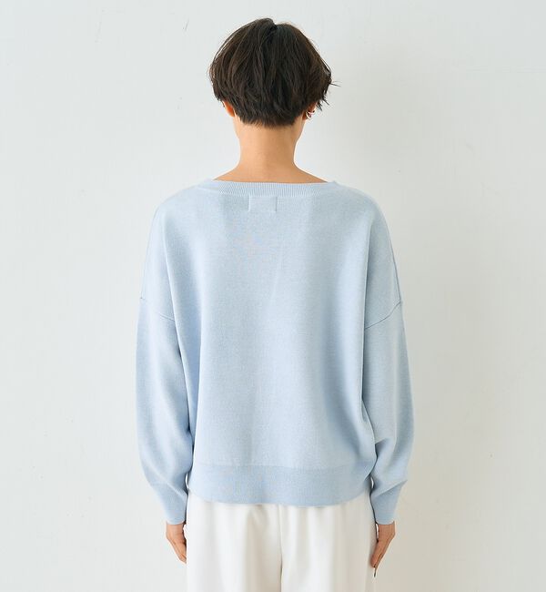 Rouge vif「【2026SS新作】ジャガードロゴニット ENTOURE DE CALME」|ニット・セーター|