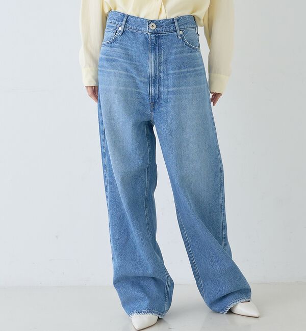 Rouge vif「【upper hights/アッパーハイツ】THE OLIVIA ワイドストレー」|デニム|
