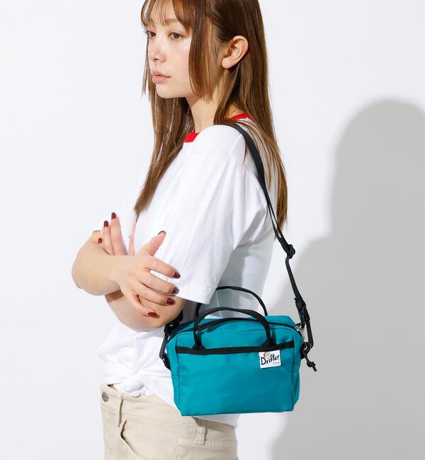 Rouge vif「【Drifter/ドリフター】Tiffin Mini Bag/ティフィンミニバッ」|ショルダー・メッセンジャー|
