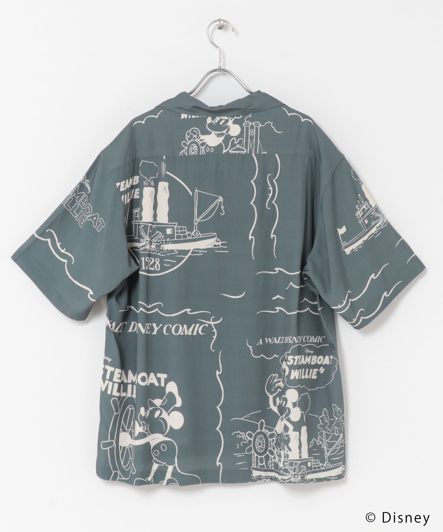 URBAN RESEARCH DOORS「別注/Disney/総柄オープンカラーシャツ」|シャツ・ブラウス|