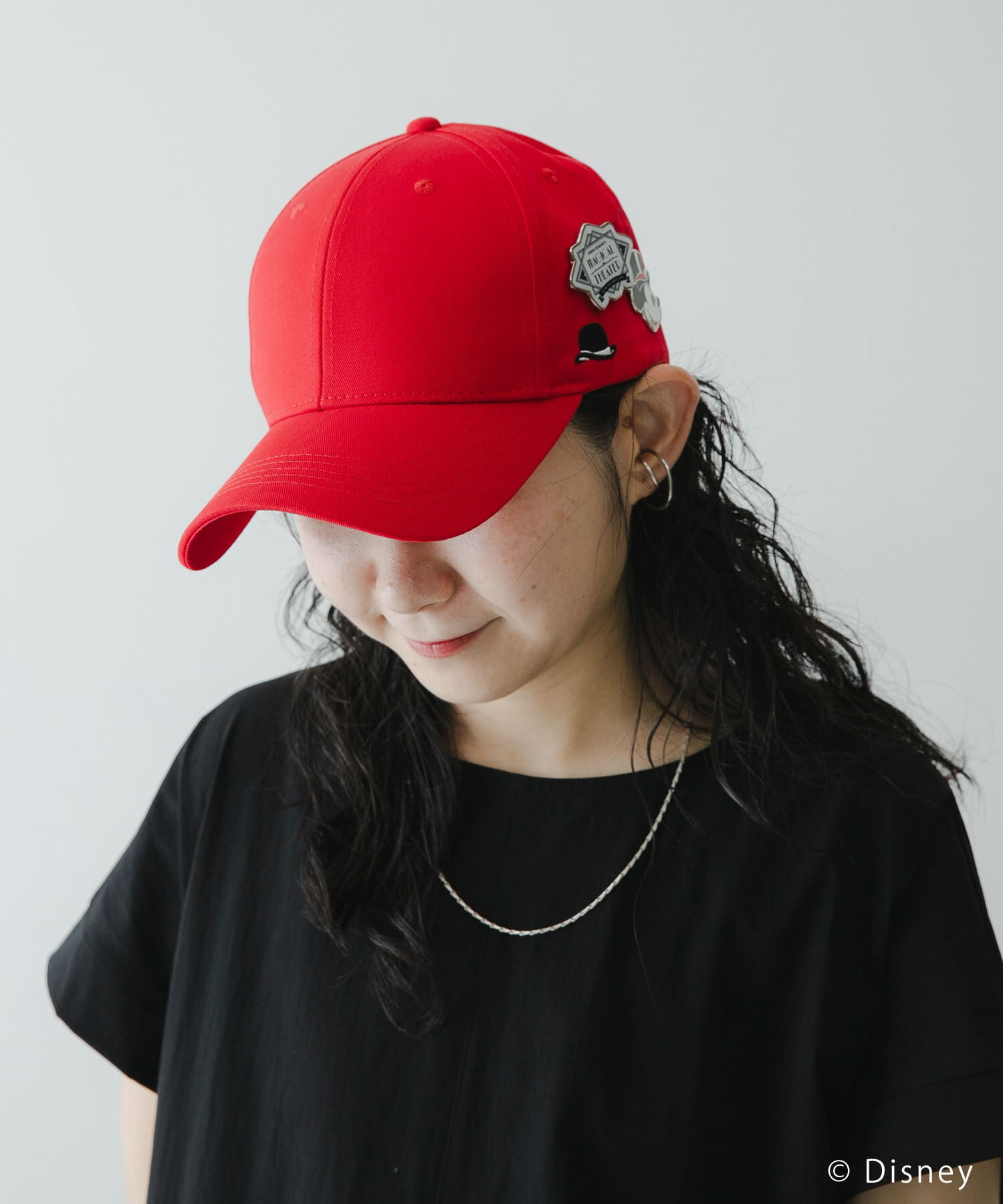 URBAN RESEARCH「別注/Disney/ピンバッジCAP」|キャップ・キャスケット|
