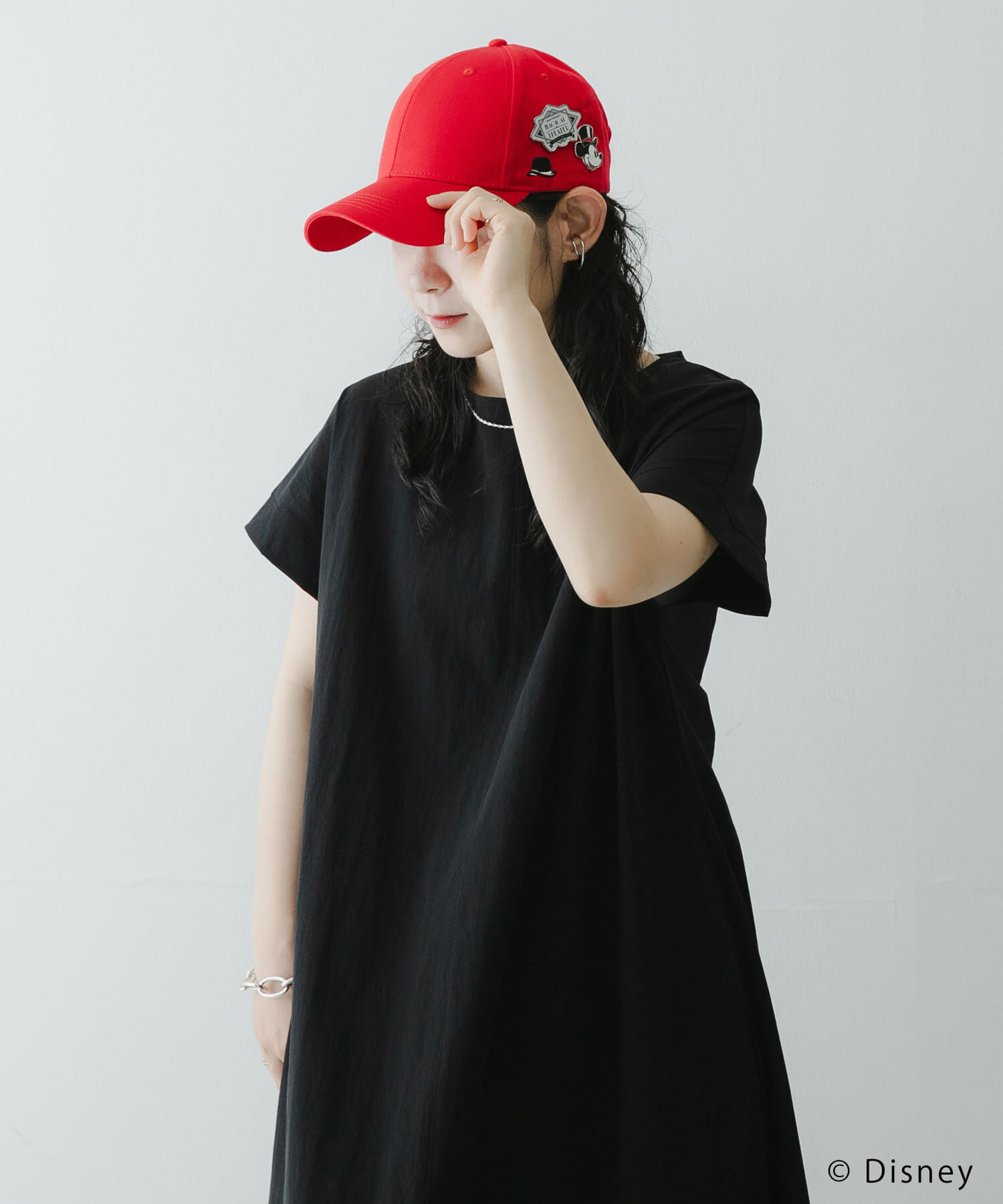 URBAN RESEARCH「別注/Disney/ピンバッジCAP」|キャップ・キャスケット|