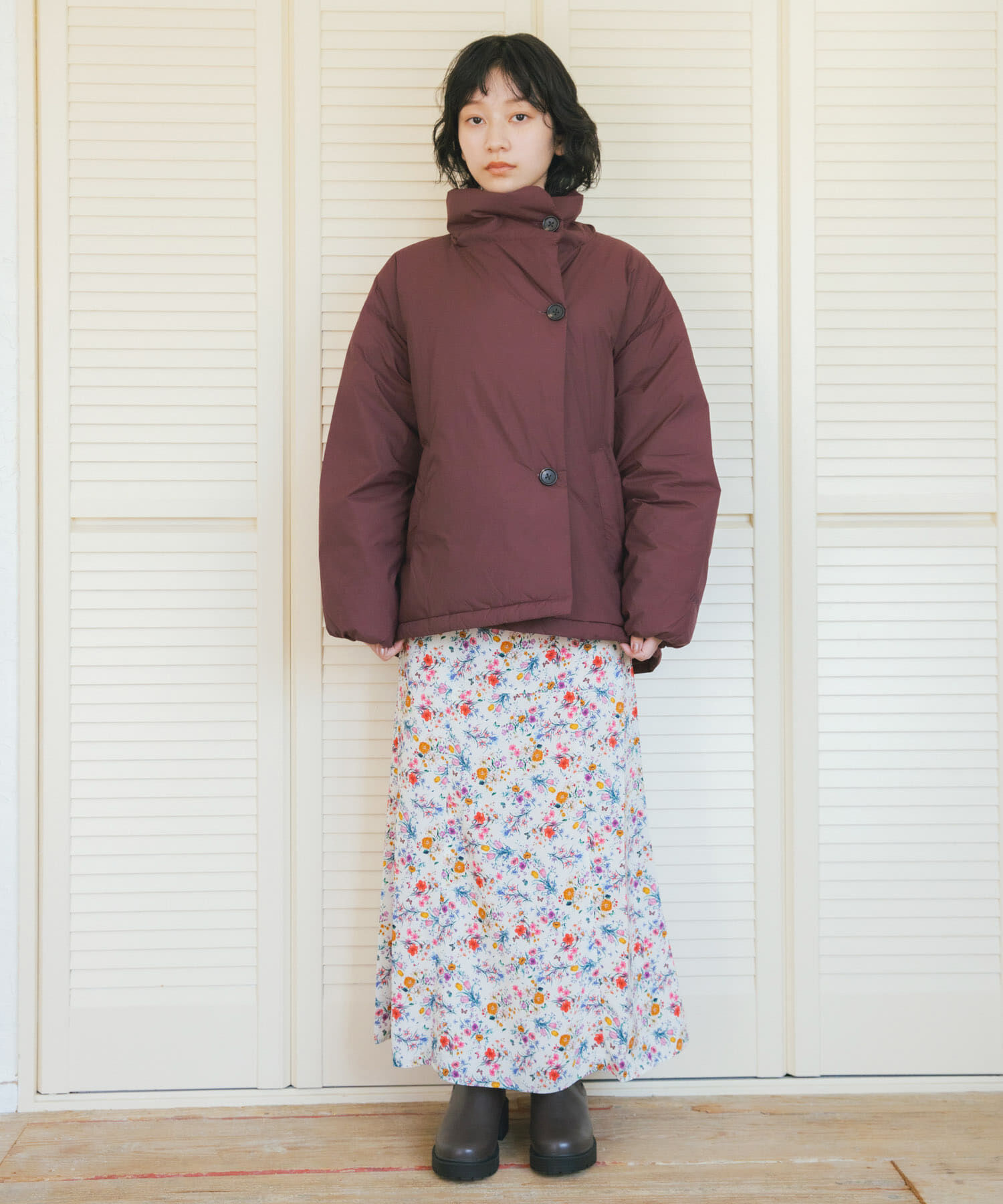URBAN RESEARCH DOORS「『別注』NANGA&times;DOORS　STANDCOLLAR DOWN JACKET」|ダウン|