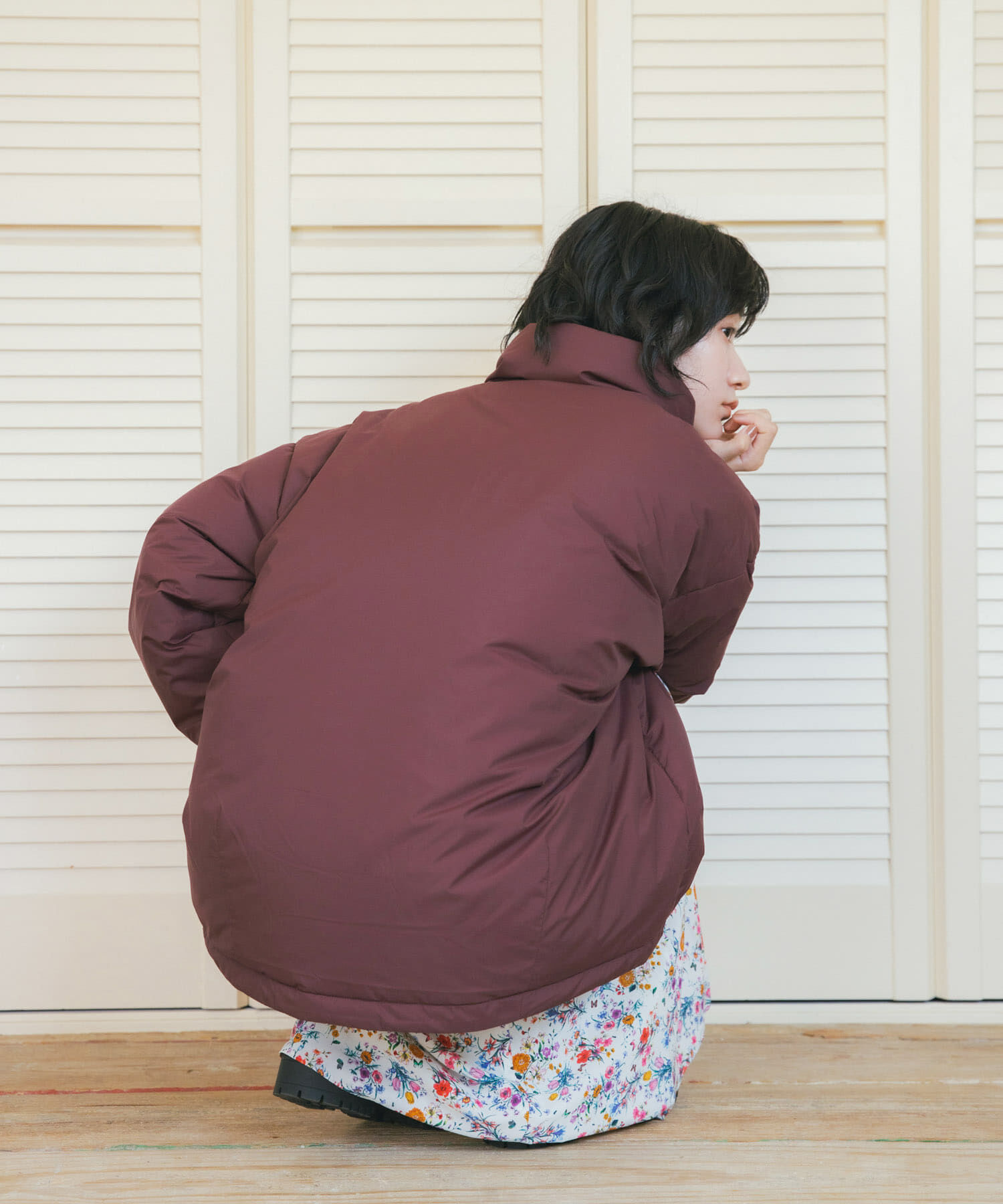 URBAN RESEARCH DOORS「『別注』NANGA&times;DOORS　STANDCOLLAR DOWN JACKET」|ダウン|