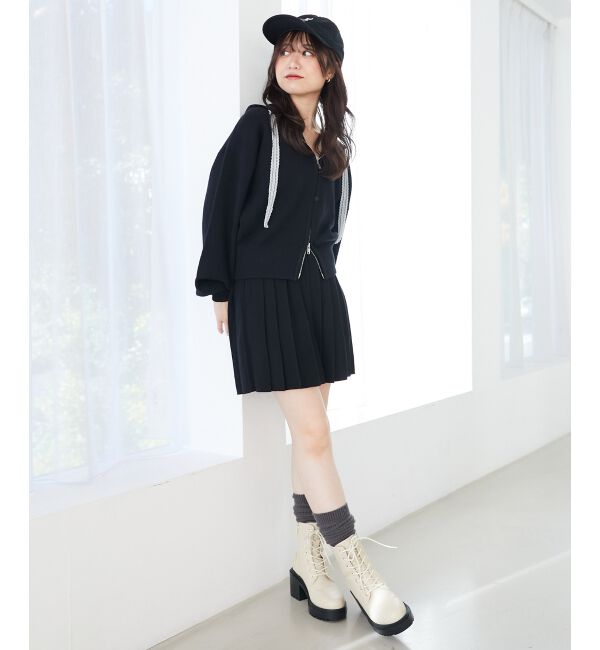 MAJESTICLEGON「☆レースアップショートブーツ」|ショートブーツ|