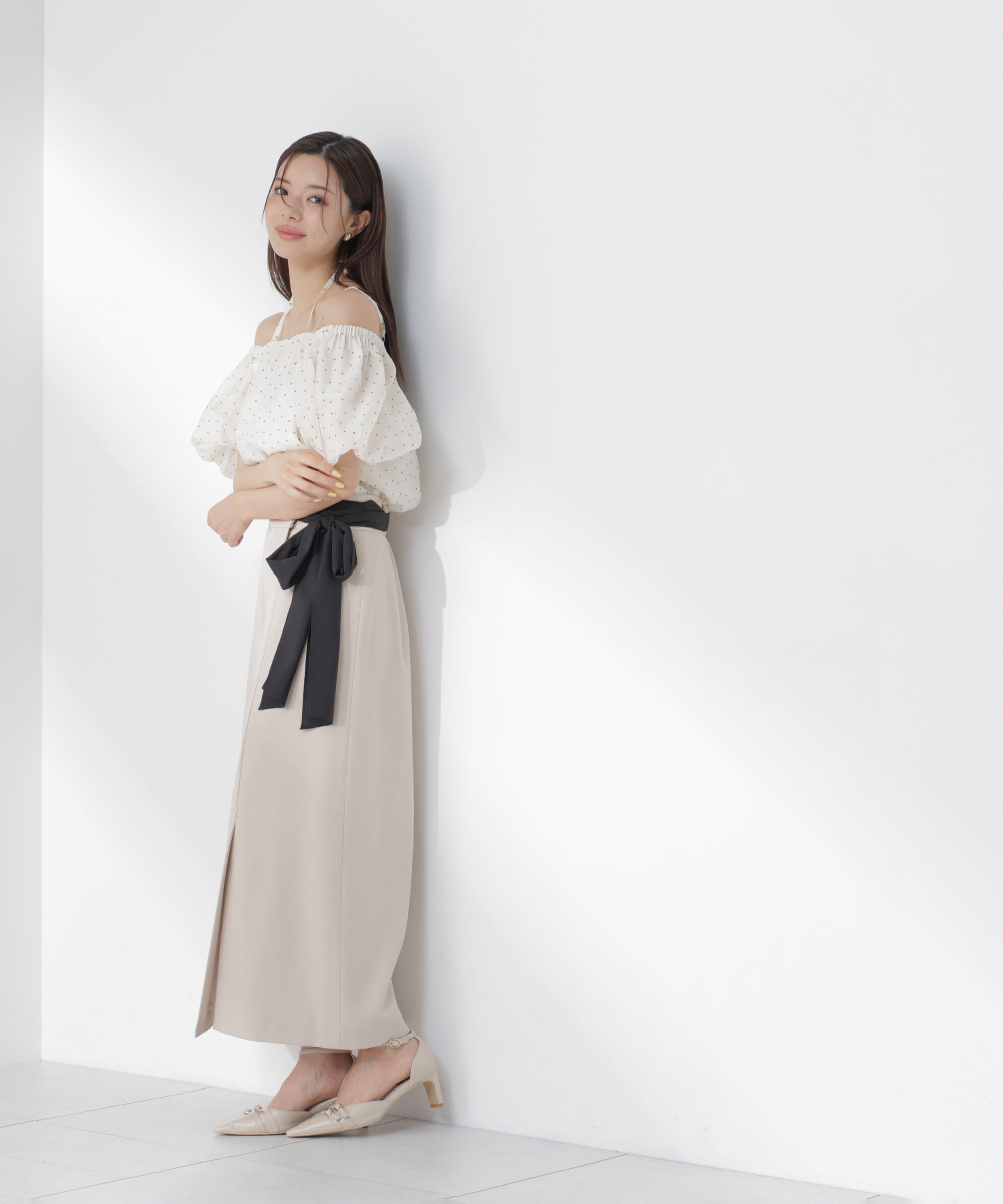 PROPORTION BODY DRESSING「シアーバルーンブラウス」|シャツ・ブラウス|