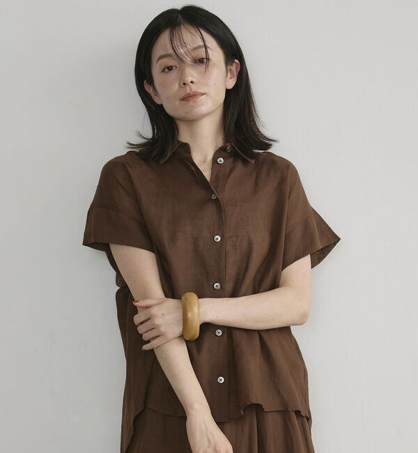 Doux archives「ラミーフレンチシャツ」|タンクトップ|