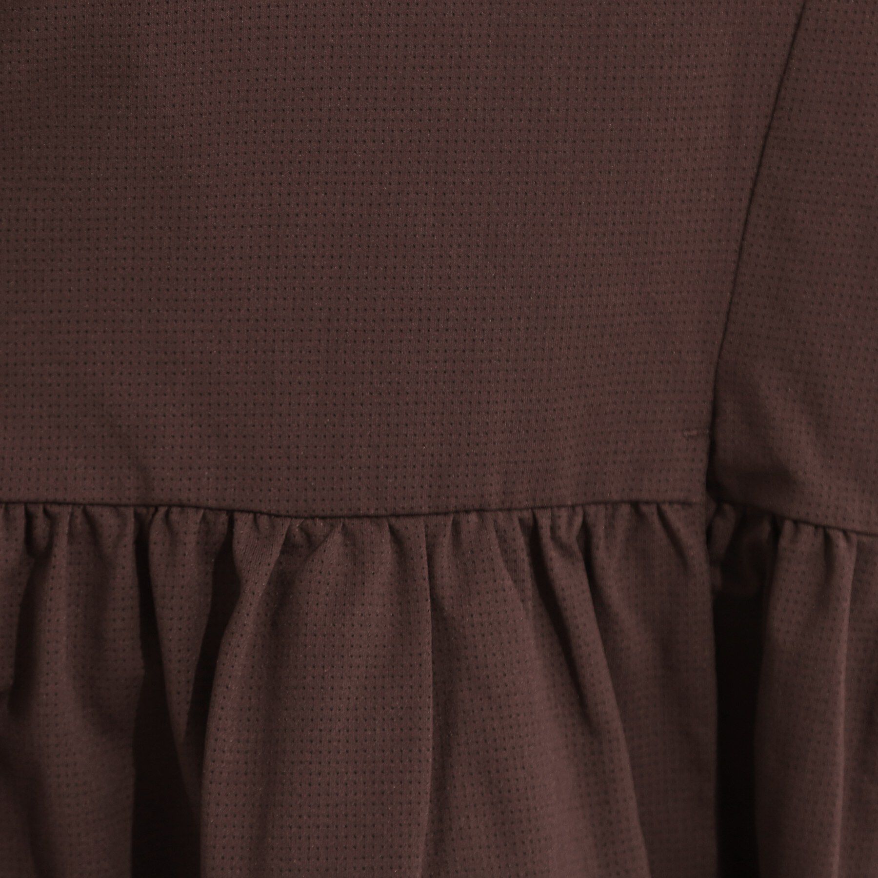 SHOO･LA･RUE「【S-LL/体型カバー】日焼け対策にも女性らしさを UVカットペプラムパーカ」|ブルゾン・スタジャン|
