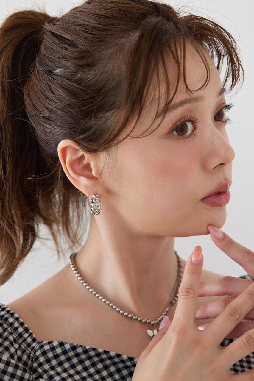 rienda「ブレイドデザインピアス」|ピアス|SLV