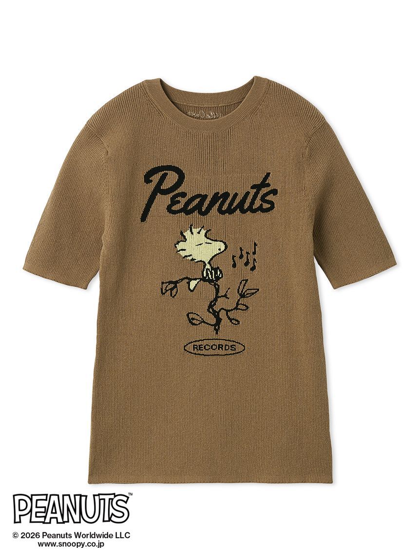 Mila Owen「【PEANUTS RECORDS】ウッドストックジャガードリブニット」|ニット・セーター|