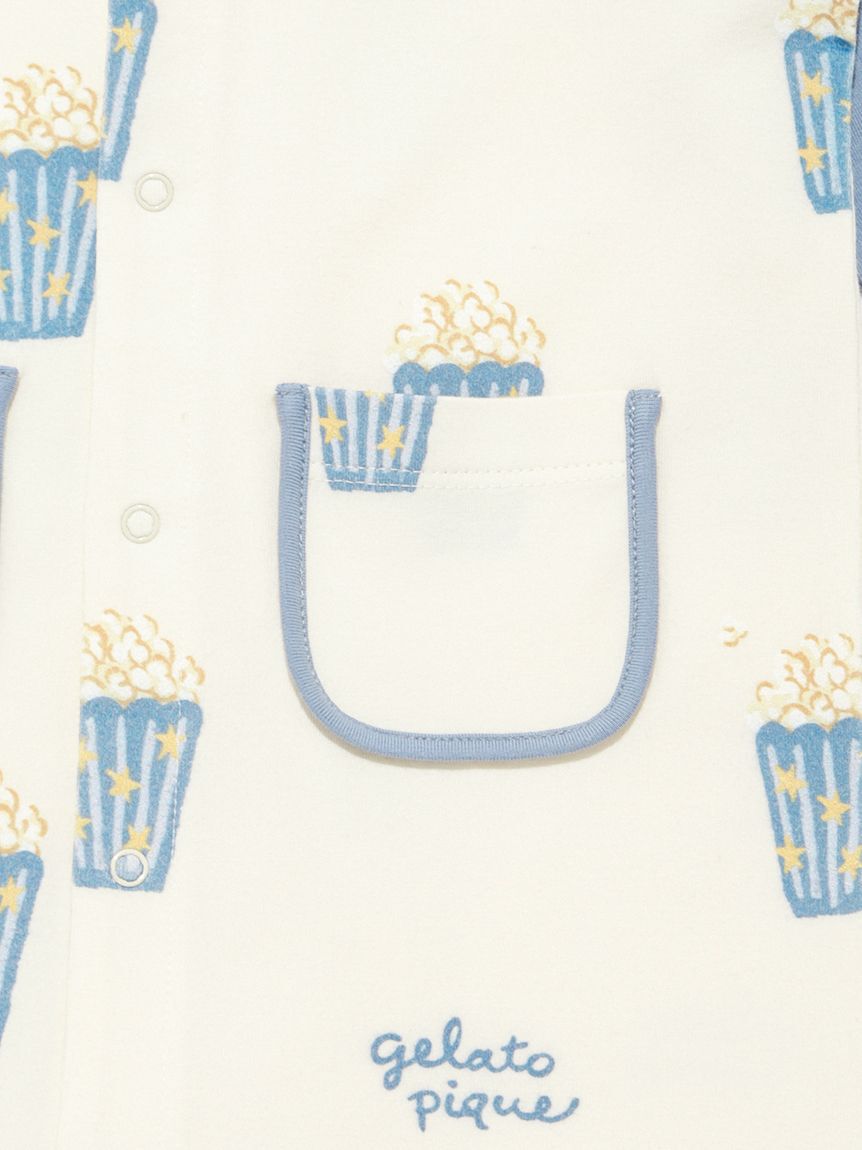 GELATO PIQUE KIDS & BABY「【BABY】ポップコーン柄ロンパース」|ロンパース|