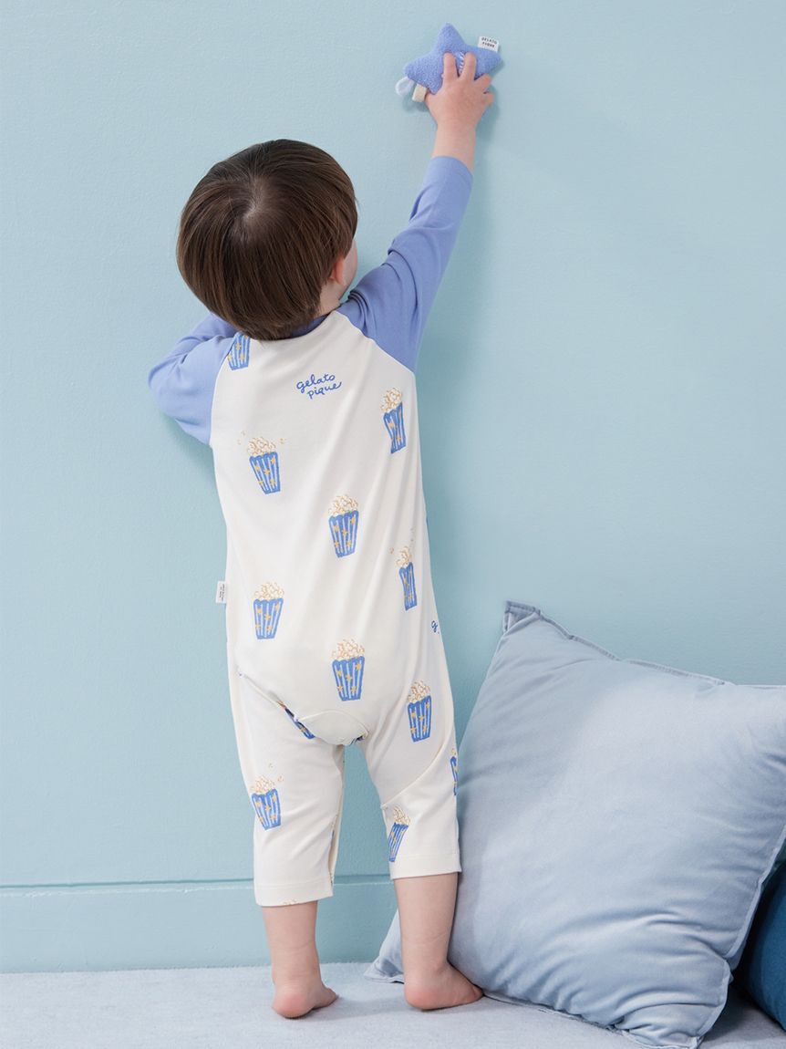 GELATO PIQUE KIDS & BABY「【BABY】ポップコーン柄ロンパース」|ロンパース|